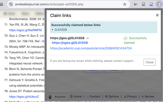 Claim Your Goo.gl Shortlinks - Take Ownership of Old Links